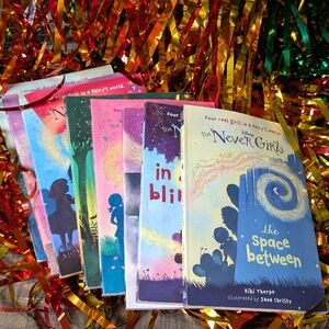 Disney's The Never Girls Book Lot 4 Real Girls In A Fairy's World Kiki Thorpe